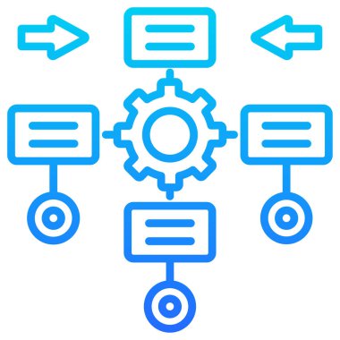 Tasarım için İşlem Haritalama Simgesi Elemanı