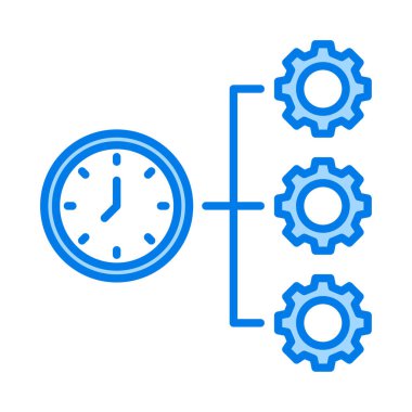 Tasarım için Zaman Yönetimi Simgesi Elementi