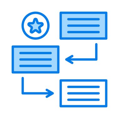 Tasarım için öncelik simgesi elementi