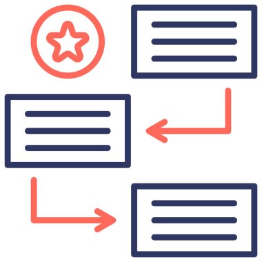 Tasarım için öncelik simgesi elementi