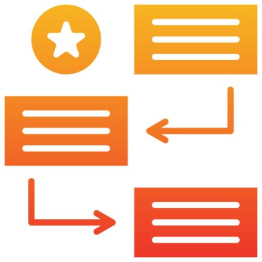 Tasarım için öncelik simgesi elementi