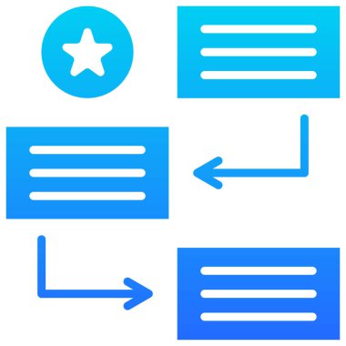 Tasarım için öncelik simgesi elementi
