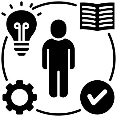 Tasarım İçin Yetkinlik Simgesi Elementi