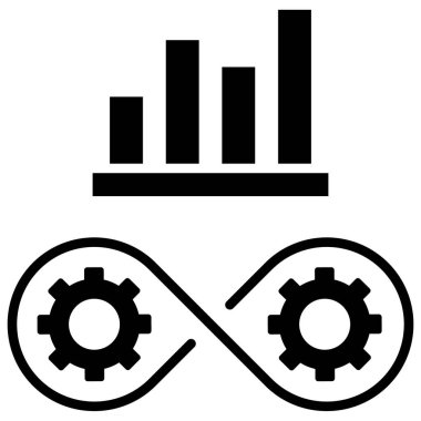 Tasarım için Sürekli Geliştirme Simgesi Elementi