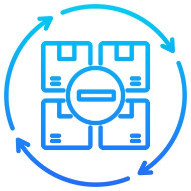 Tasarım İçin Eğik Yönetim Simgesi Elementi