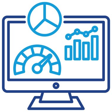 Tasarım için Kpi İzleme Simgesi Elementi
