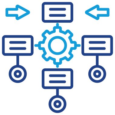 Tasarım için İşlem Haritalama Simgesi Elemanı