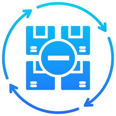 Tasarım İçin Eğik Yönetim Simgesi Elementi