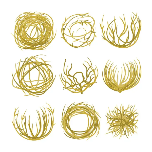 Ölü çimenler Teksas ölü çim bitkisi koleksiyonu vahşi batıdan gelen batı ikonu, kuru ot topu, akışkan çöl kumları ve ölü bitkiler, yuvarlanan kuru çalılar, çayırlarda eski devrilmiş çimenler.