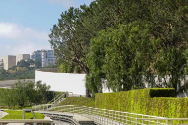 Getty Center 'a Yaklaşan Yol