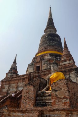 Tayland tapınağındaki Buda heykeli