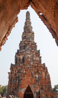 Thadland 'daki Unesco Dünya Mirası Alanı Thaya' da bir tapınak.