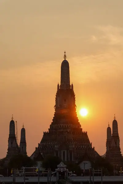 Bangkok, Tayland 'daki Wat Arun. Bangkok, Tayland, Asya.