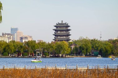 İsveç 'teki Stockholm şehri manzarası