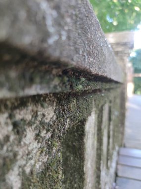 taş yüzeyine yakın çekim