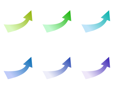 Bu havalı renkli bir ok. Yazı ve işi hayal ettim..