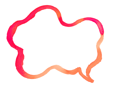 Bu bir suluboya konuşma balonu. Metin boşlukları için mükemmel, vs..