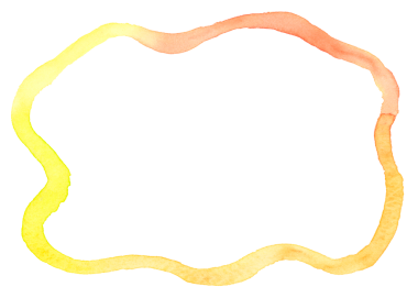 Bu suluboya ile boyanmış renkli bir çerçeve..