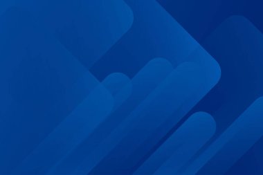 Parlak geometrik çizgileri olan soyut mavi arkaplan. Modern mavi gradyan kare şekil tasarımı. Gelecekçi teknoloji konsepti. Broşür, şirket, web sitesi, afiş, kapak modern