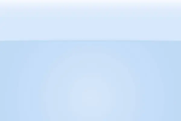 Mavi stüdyo odası. Limbo ışık arkaplanı. Ürün sunumu için soyut 3D arkaplan. Asgari duvar sahnesi. Gösteri, promosyon modern