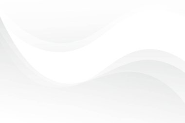 Metin ve mesaj tasarımı için beyaz boşluğu olan gri çizgi arkaplan eğrisi ögesi, üst üste binen katmanlar. vektör