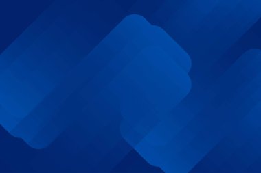 Parlak geometrik çizgileri olan soyut mavi arkaplan. Modern mavi gradyan kare şekil tasarımı. Gelecekçi teknoloji konsepti.