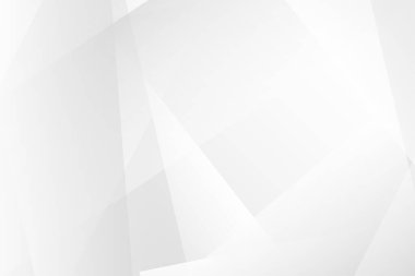 Soyut beyaz ve gri renk teknolojisi modern arka plan tasarımı. vektör şekli gri