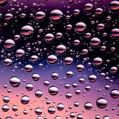 Yaratıcı makro resimler, özellikle günbatımları, farklı arka plan konuları