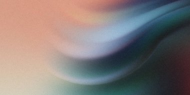 Yumuşak, akıcı şeftali, serin mavi ve derin deniz mavisi gradyanlarıyla dokunsal bir his için ince bir tahıl dokusu ile kaplanmış görsel olarak çekici soyut bir arka plan..