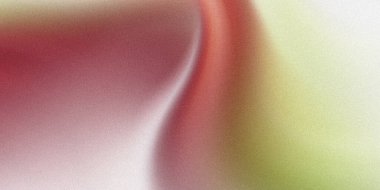 Pembemsi kırmızıdan açık bej ve sarımsı yeşile yumuşak renklerin pürüzsüz bir karışımını içeren soyut gradyan arkaplan