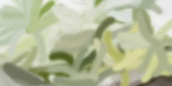 Bulanık yeşil yapraklar arka planda. Yumuşak ışık ve pastel renkler rahatlatıcı ve organik bir his yaratır. Tasarımlarına biraz doğa katmak için mükemmel. Görüntünün bulanık bir etkisi var.