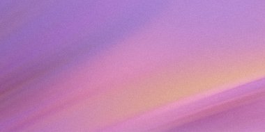 Yumuşak geçiş ve ince tanecikli detaylarla narin mor ve pembe eğimli arkaplan