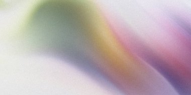 Pastel renklerle soyut tanecikli gradyan desenli bir arkaplan etkisi yaratır