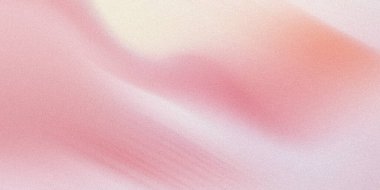 İnce doku ve ışık varyasyonları ile yumuşak pembe eğimli arkaplan soyut bir tasarım oluşturur