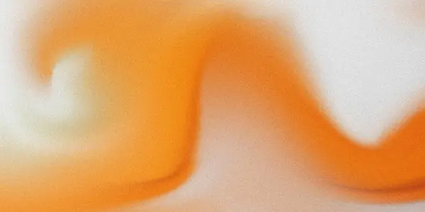 Akan, dalga benzeri bir desen içinde turuncu ve beyaz renklerin karışımından oluşan desenli soyut bir görüntü. Eğim yumuşak, rüya gibi bir etki yaratır..