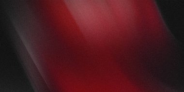 Bu resim koyu siyah ile koyu kırmızı renkleri harmanlayan desenli bir gradyanı gösteriyor. İnce tanecikler renk değişimine derinlik ve görsel ilgi katıyor..