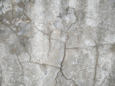 Çatlak beton döküm duvarı, arka plan için duvar fotoğrafı, çimento ürünleri, boya ve diğer inşaat ürünleri için.