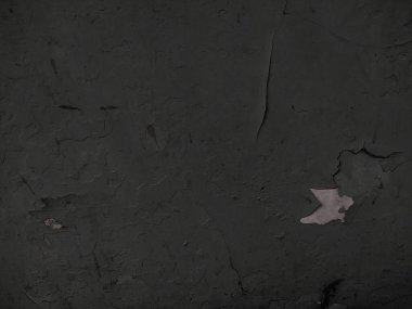 Modern tarz duvar dokusu tasarımı. Hafifçe soyulmuş eski duvar arkaplanı. Grafik web projeleri için zarif duvar kağıdı tasarımı. Sunumlar için arka plan. Düz koyu duvar.