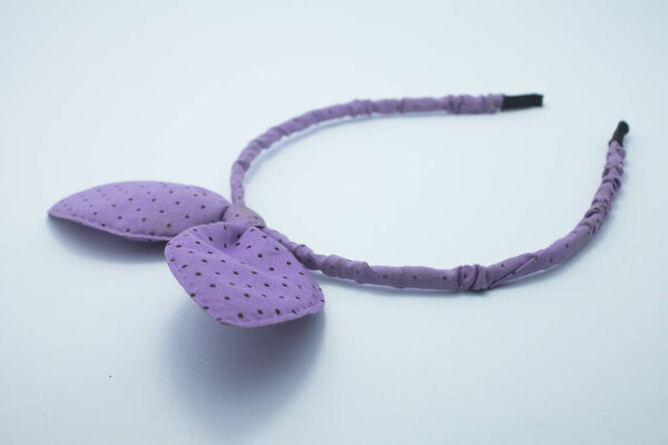 pink headphones for listening to music