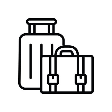 Valiz Seyahat Bagaj Seyahat Simgesi