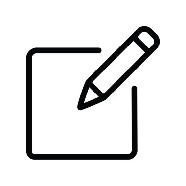 Yazma Belgesi Kalem Simgesini Düzenle