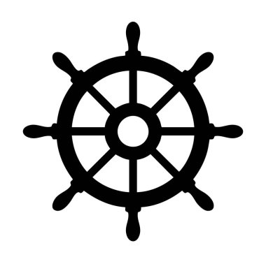 Gemi Tekerleği Seyrüsefer Denetleme Denizcilik Simgesi