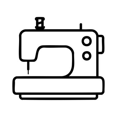 Dikiş Makinesi Terzilik Hobisi Simgesi