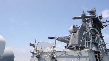 30 mm Kaleci CIWS Tam Ölçekli Donanma Savunma Gösterisinde Canlı Ateş