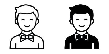 Damat Centilmen Resmi Giysi Simgesi