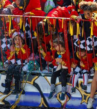 Kıbrıs 'ta yıllık karnaval. Limasol 2025 