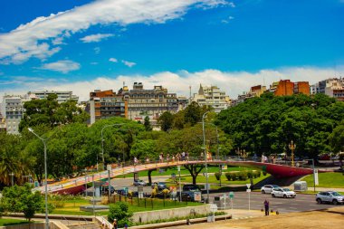 Buenos-Aires, Arjantin 'de yol üstü köprü