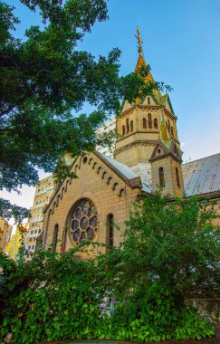 Brezilya 'nın Sao Paulo kentindeki katedrale bakın
