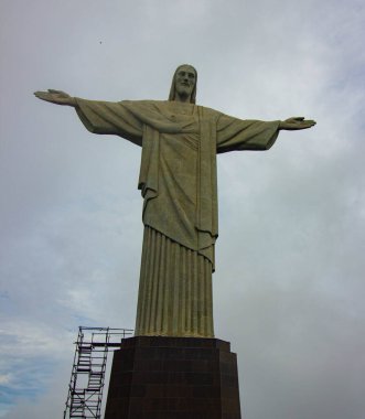 Rio de Janeiro, Brezilya 'da Kurtarıcı İsa Heykeli