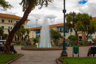 Şehir meydanı Cusco, Peru